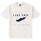 Lake Erie - Constantia Vintage T-Shirt, White