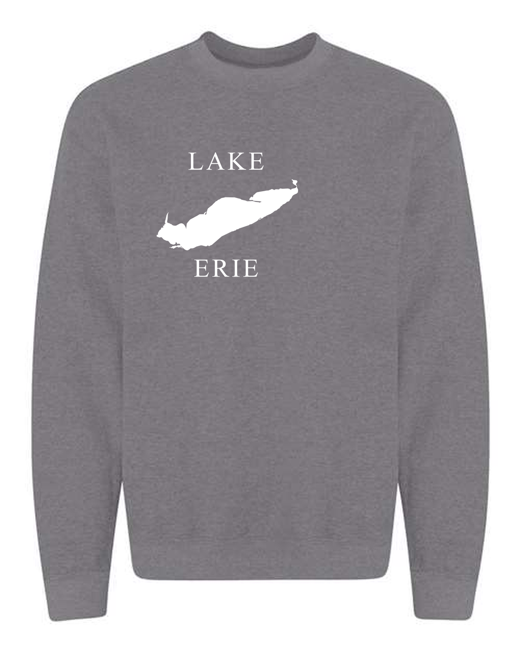 Lake Erie - Copperplate Sandwich Hoodie, Graphite Heather