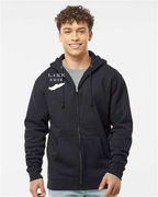 Lake Erie - Engravers Label Hoodie, Black