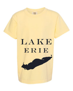 Lake Erie - Engravers Label T-Shirt, Butter