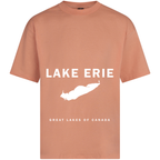 Lake Erie - Franklin Modern T-Shirt, Citrus