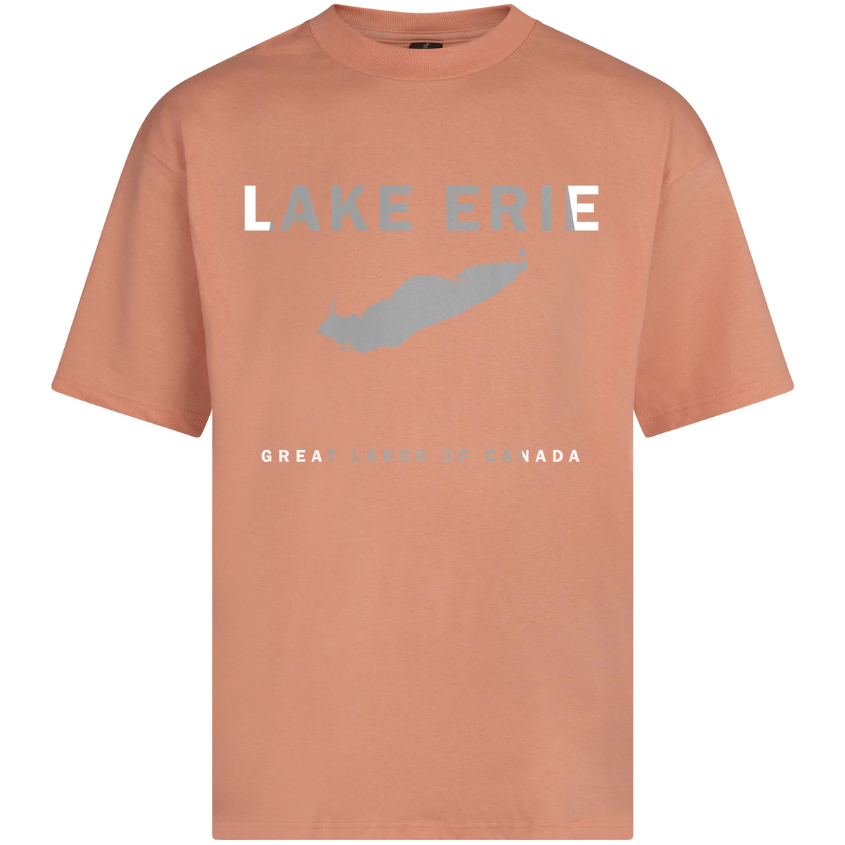 Lake Erie - Franklin Modern T-Shirt, Citrus