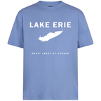 Lake Erie - Franklin Modern T-Shirt, Digital Violet
