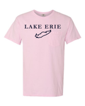 Lake Erie - Garamond Fashion T-Shirt, Blossom