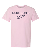 Lake Erie - Garamond Fashion T-Shirt, Blossom