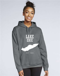 Lake Erie - Impact Statement Hoodie, Charcoal