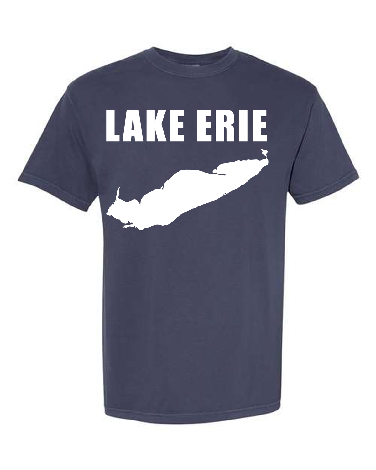 Lake Erie - Impact Statement T-Shirt, Navy