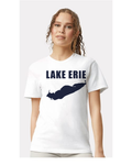 Lake Erie - Impact Statement T-Shirt, White