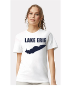 Lake Erie - Impact Statement T-Shirt, White