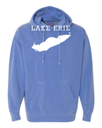 Lake Erie - Rockwell Broad Hoodie, Flo Blue