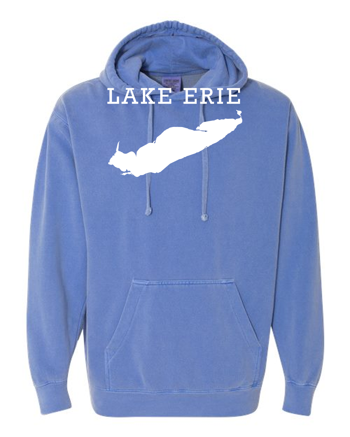 Lake Erie - Rockwell Broad Hoodie, Flo Blue