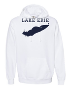 Lake Erie - Rockwell Broad Hoodie, White