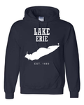 Lake Erie - Slab Heritage Hoodie, Navy