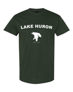 Lake Huron - Arc Classic T-Shirt, Forest Green