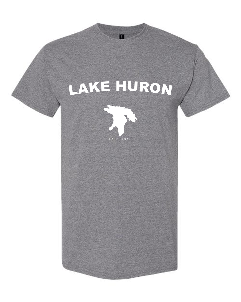 Lake Huron - Arc Classic T-Shirt, Graphite Heather