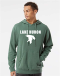 Lake Huron - Condensed Tall Hoodie, Pigment Alpine Green