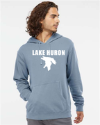 Lake Huron - Condensed Tall Hoodie, Pigment Slate Blue
