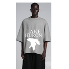 Lake Huron - Condensed Tall T-Shirt, Concrete
