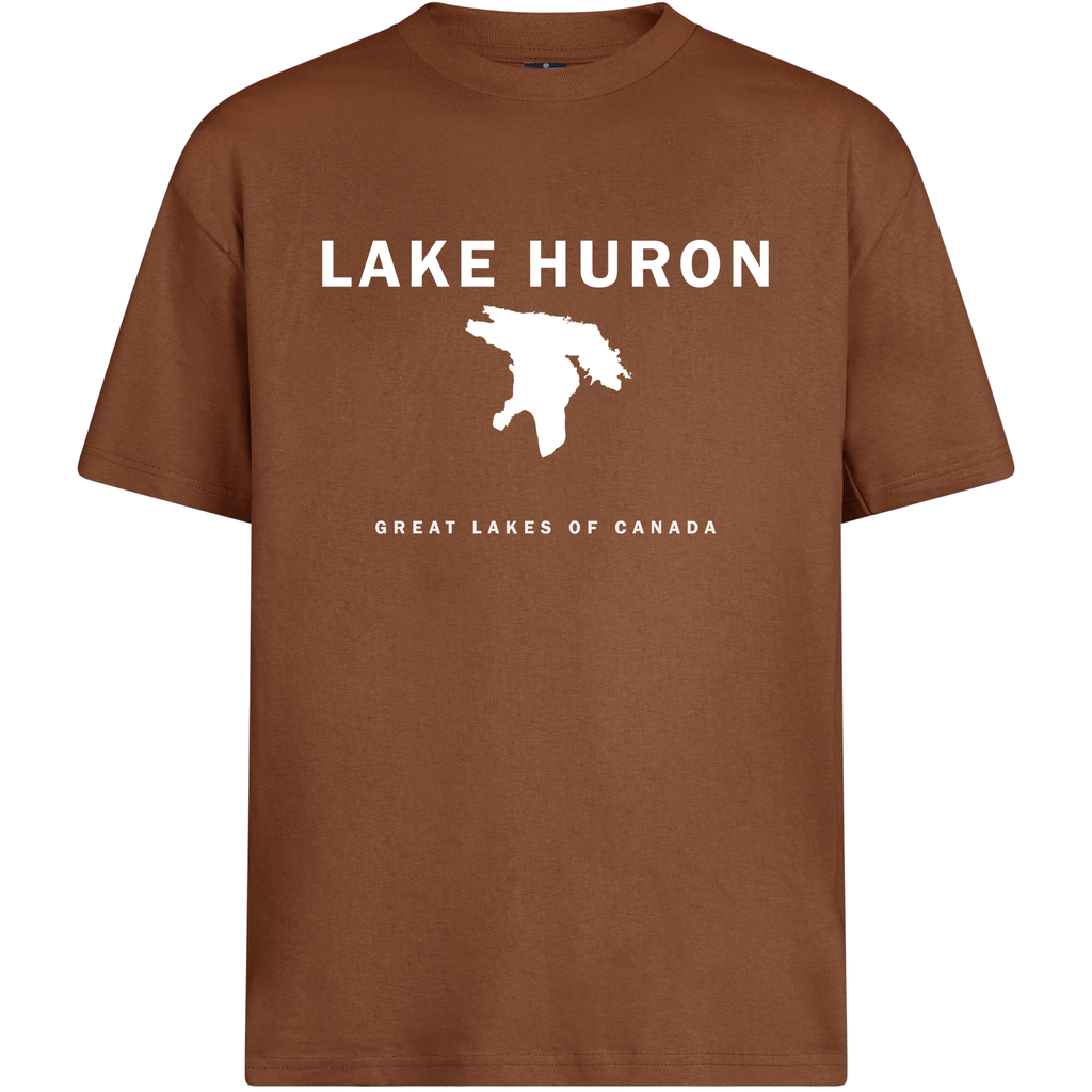 Lake Huron - Franklin Modern T-Shirt, Brown Sugar