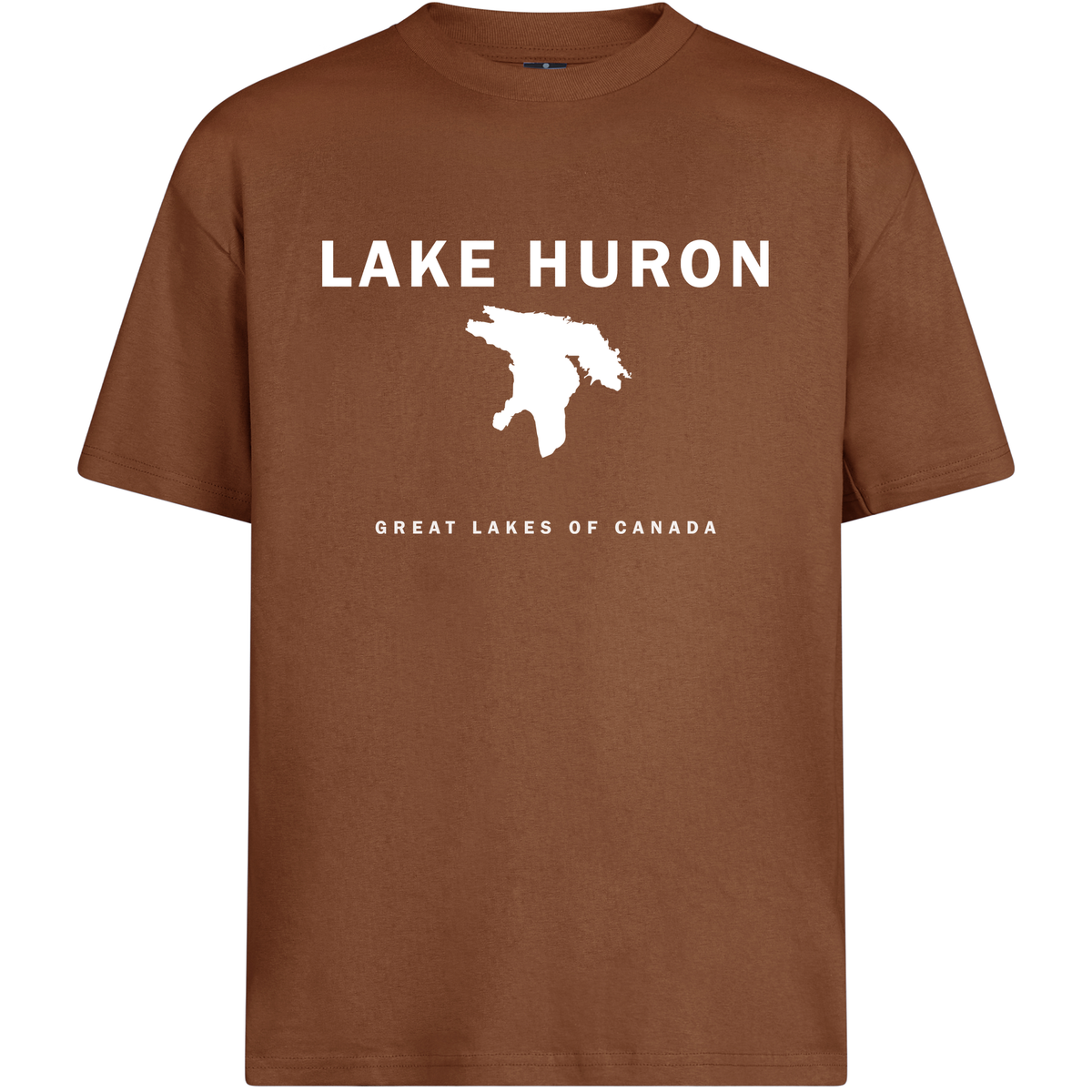 Lake Huron - Franklin Modern T-Shirt, Brown Sugar