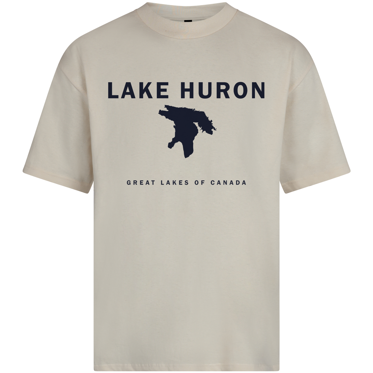 Lake Huron - Franklin Modern T-Shirt, Cream