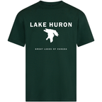 Lake Huron - Franklin Modern T-Shirt, Forest Green