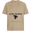 Lake Huron - Franklin Modern T-Shirt, Sand