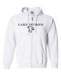 Lake Huron - Garamond Fashion Hoodie, White