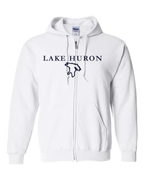 Lake Huron - Garamond Fashion Hoodie, White