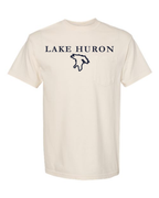Lake Huron - Garamond Fashion T-Shirt, Ivory