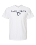 Lake Huron - Garamond Fashion T-Shirt, White