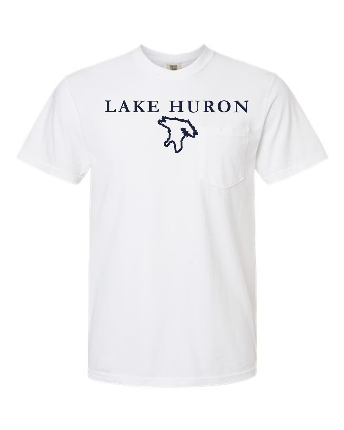 Lake Huron - Garamond Fashion T-Shirt, White