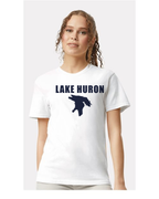 Lake Huron - Impact Statement T-Shirt, White