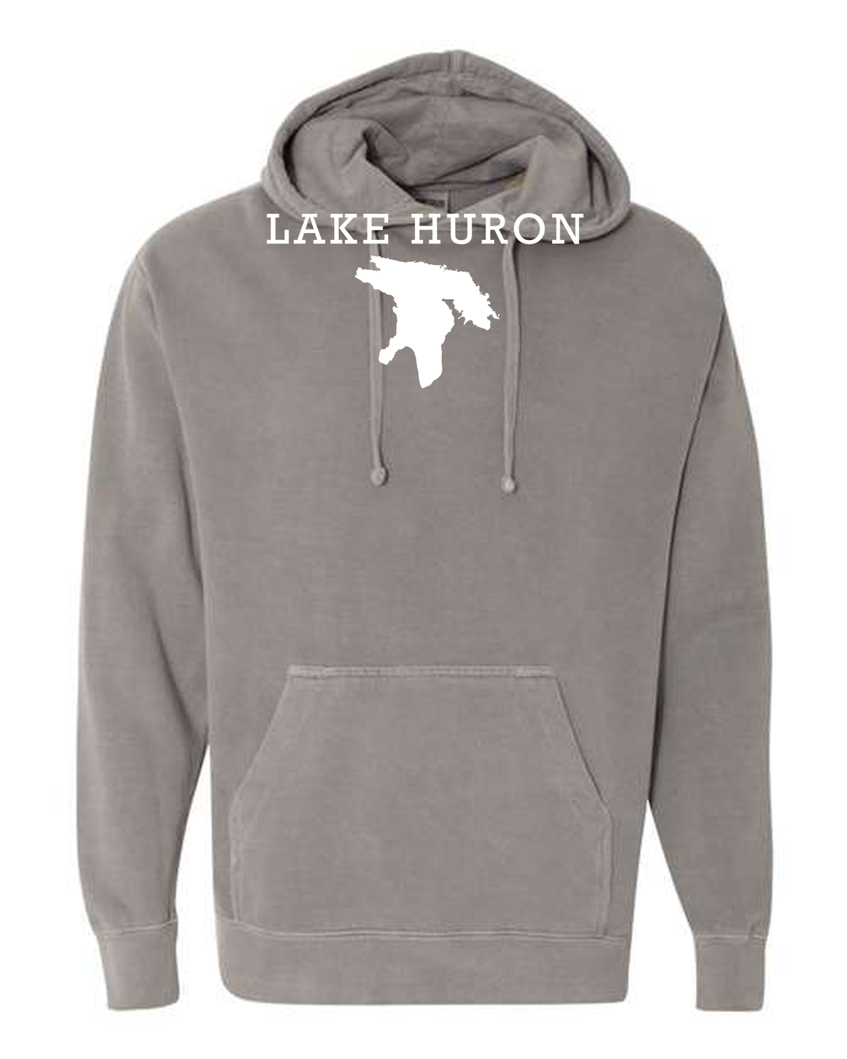 Lake Huron - Rockwell Broad Hoodie, Grey