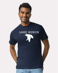 Lake Huron - Rockwell Broad T-Shirt, Navy