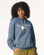Lake Huron - Serif Classic Hoodie, Blue Jean