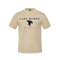 Lake Huron - Serif Classic T-Shirt, Ivory