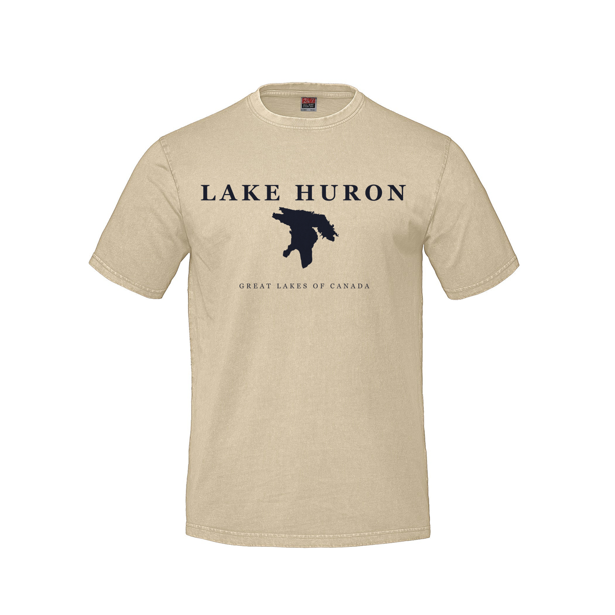 Lake Huron - Serif Classic T-Shirt, Ivory