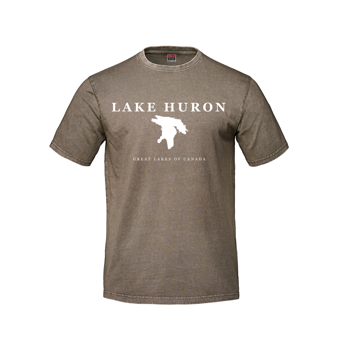 Lake Huron - Serif Classic T-Shirt, Mushroom