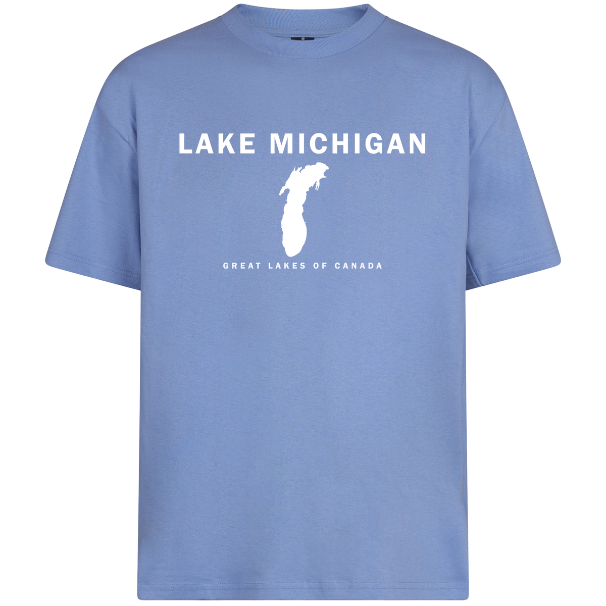 Lake Michigan - Franklin Modern T-Shirt, Digital Violet