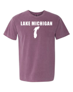 Lake Michigan - Impact Statement T-Shirt, Berry