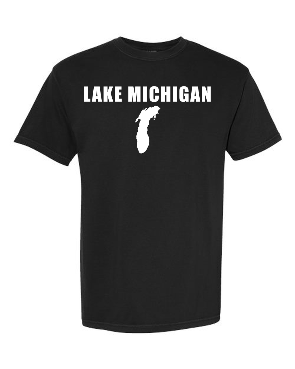 Lake Michigan - Impact Statement T-Shirt, Black