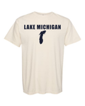 Lake Michigan - Impact Statement T-Shirt, Ivory