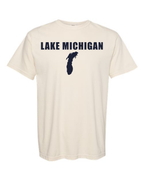 Lake Michigan - Impact Statement T-Shirt, Ivory