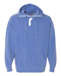 Lake Michigan - Rockwell Broad Hoodie, Flo Blue