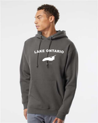 Lake Ontario - Arc Classic Hoodie, Charcoal