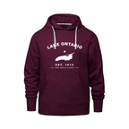 Lake Ontario Collegiate Hoodie, Burgundy