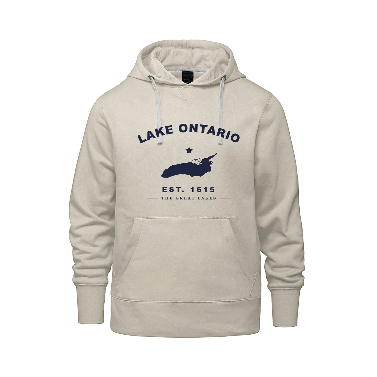 Lake Ontario Collegiate Hoodie, Ivory