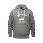 Lake Ontario Collegiate Hoodie, Mid Grey
