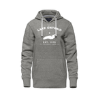 Lake Ontario - Collegiate Ladies Hoodie, Mid Grey